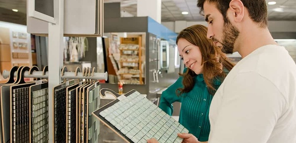 Badausstellung bei PROKAUF Marketing in Ansbach