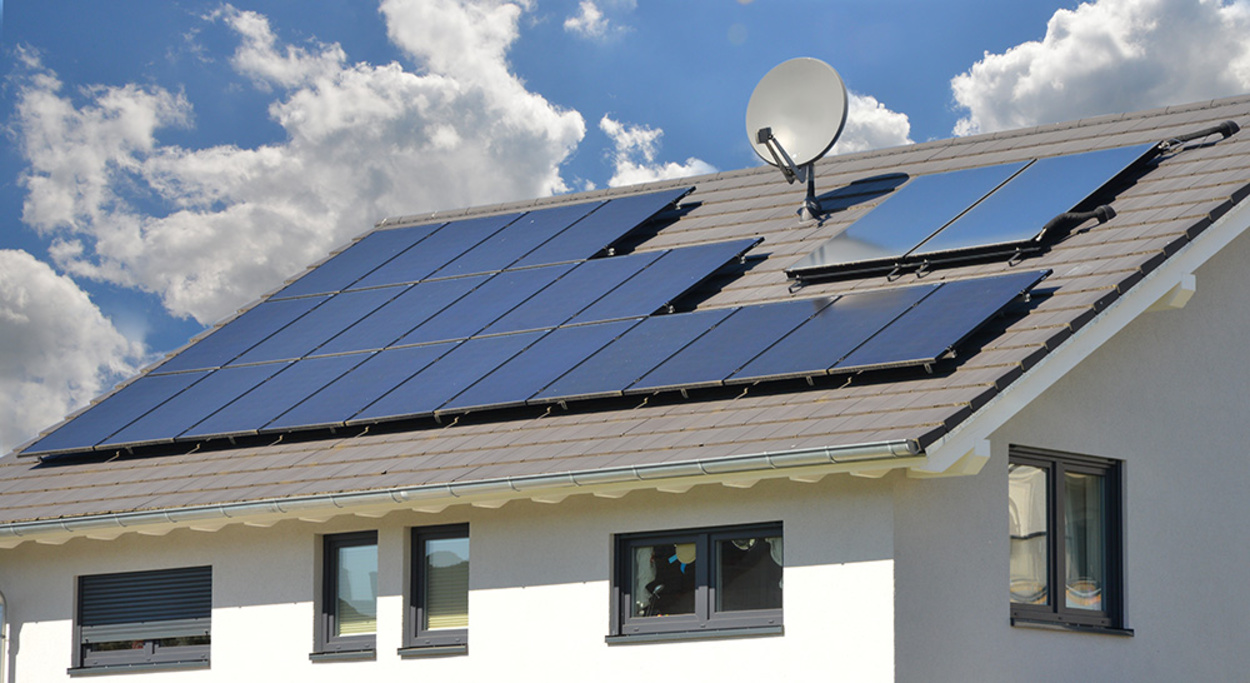 Photovoltaik bei Muster Elektro in Musterstadt